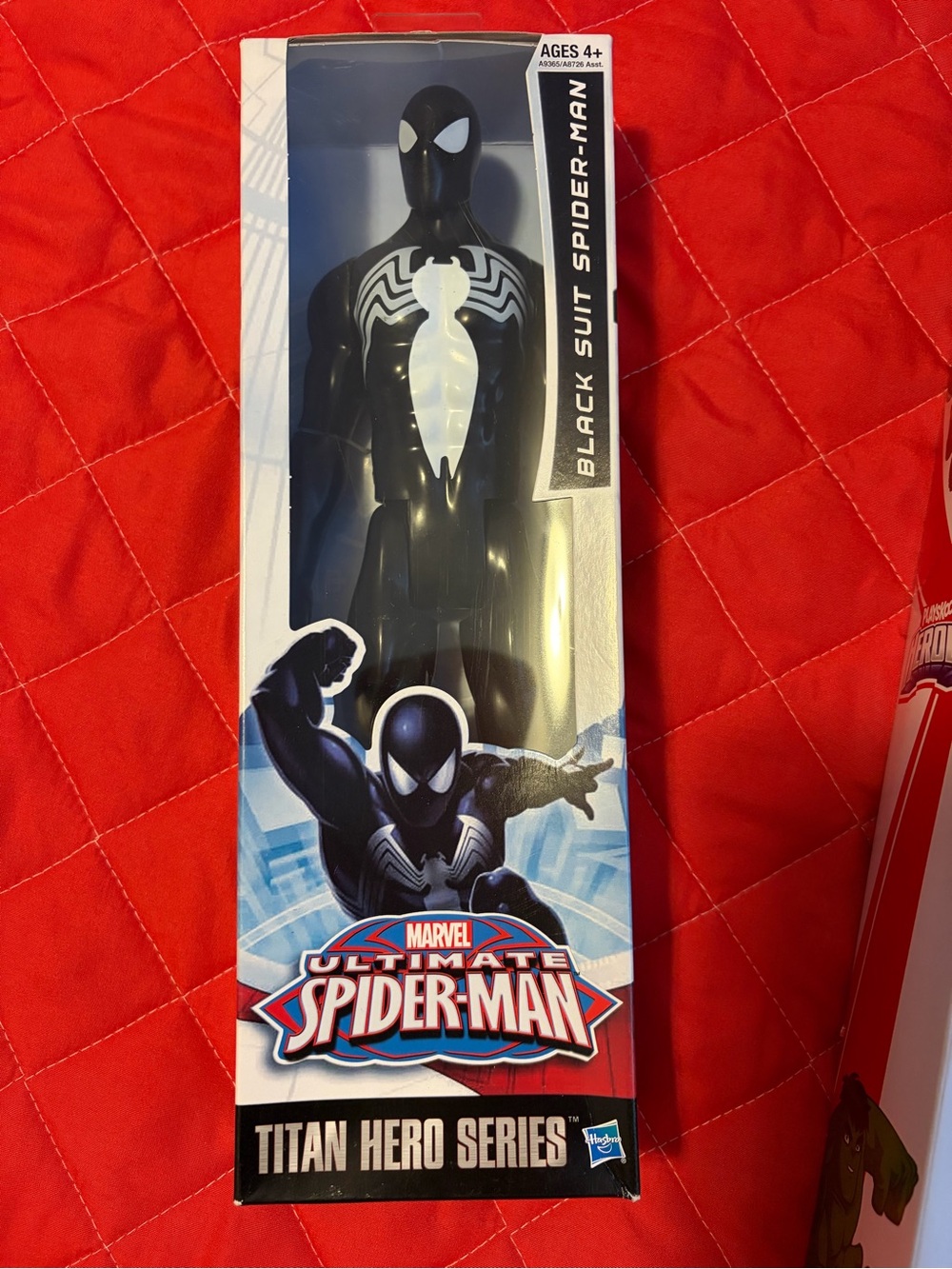 Marvel Black Suit Spider-Man Figure